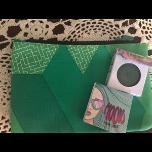 Ipsy bag with makeup.